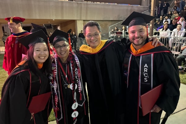 ARCS graduates and Dr. Ho group photo